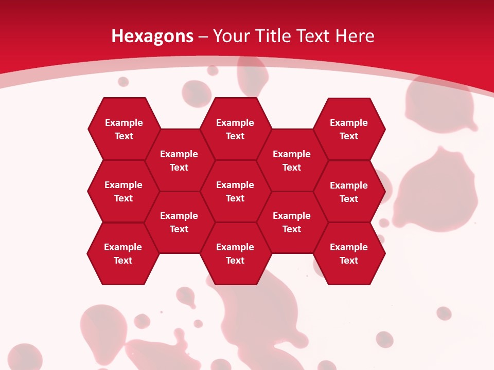 Bleed Death Drip PowerPoint Template