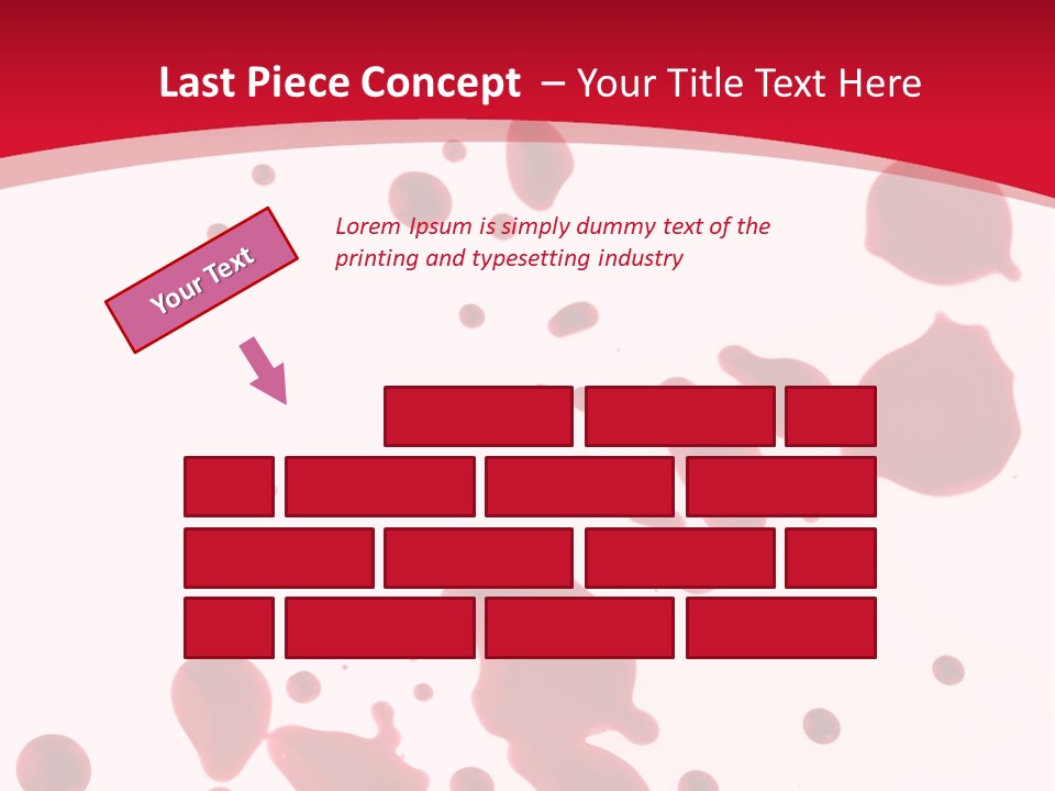 Bleed Death Drip PowerPoint Template