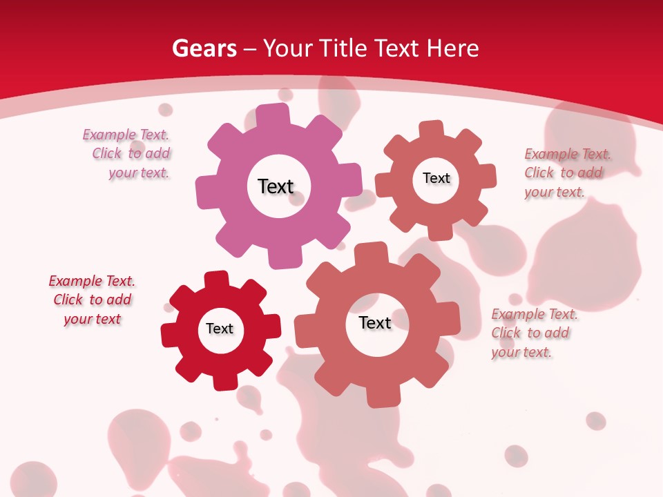 Bleed Death Drip PowerPoint Template