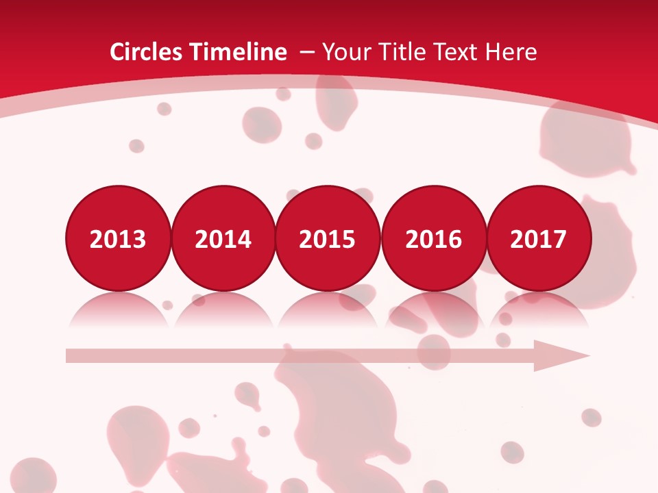 Bleed Death Drip PowerPoint Template