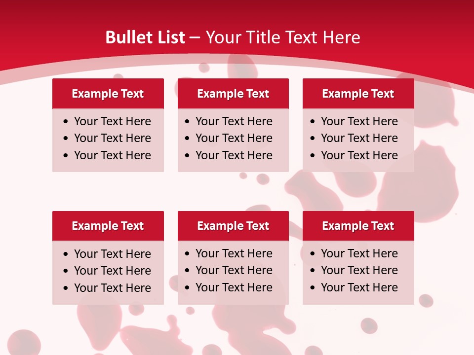 Bleed Death Drip PowerPoint Template