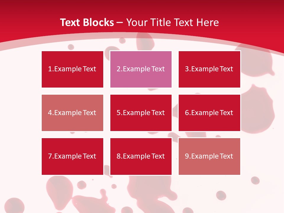 Bleed Death Drip PowerPoint Template