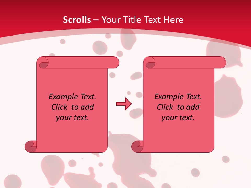 Bleed Death Drip PowerPoint Template