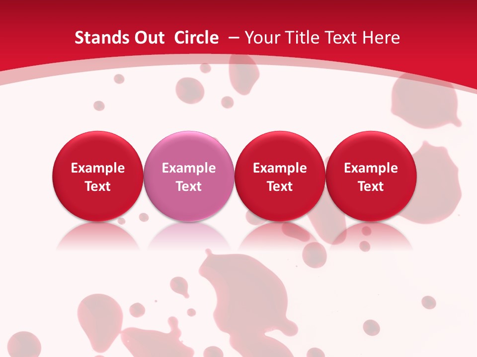 Bleed Death Drip PowerPoint Template