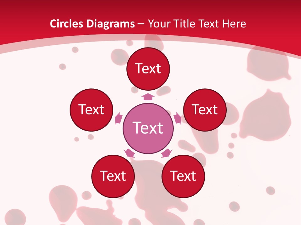 Bleed Death Drip PowerPoint Template