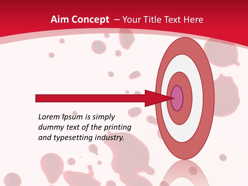 Bleed Death Drip PowerPoint Template