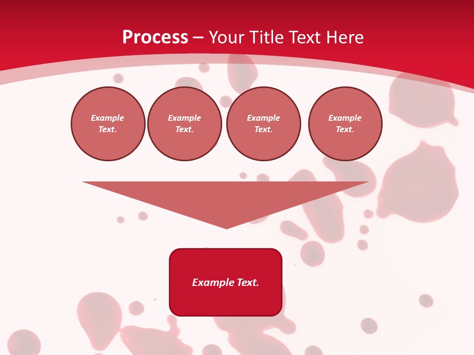 Bleed Death Drip PowerPoint Template