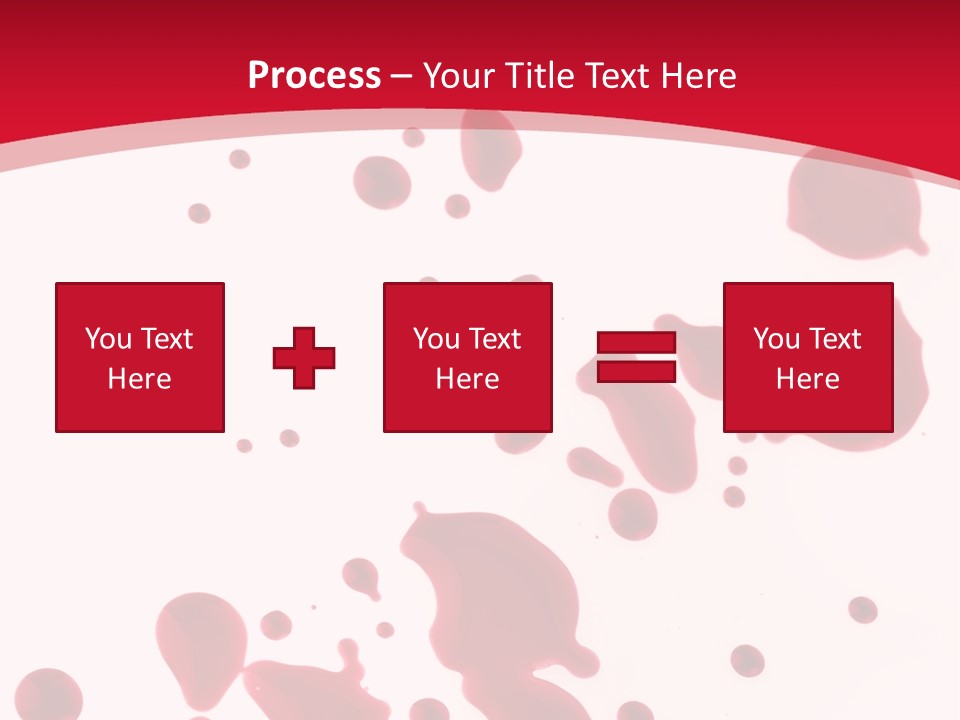 Bleed Death Drip PowerPoint Template