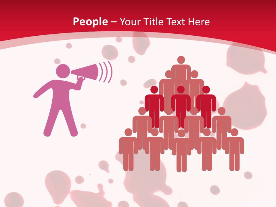 Bleed Death Drip PowerPoint Template