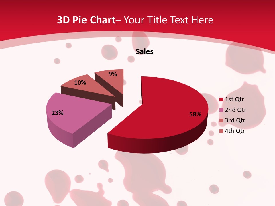 Bleed Death Drip PowerPoint Template