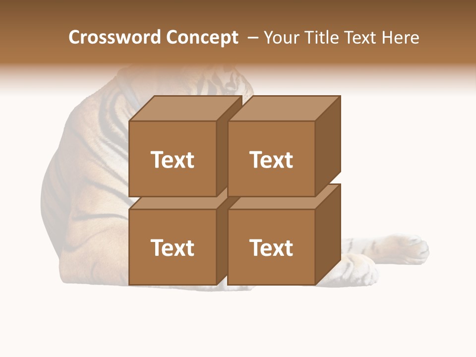 Color Siberian Wildlife PowerPoint Template