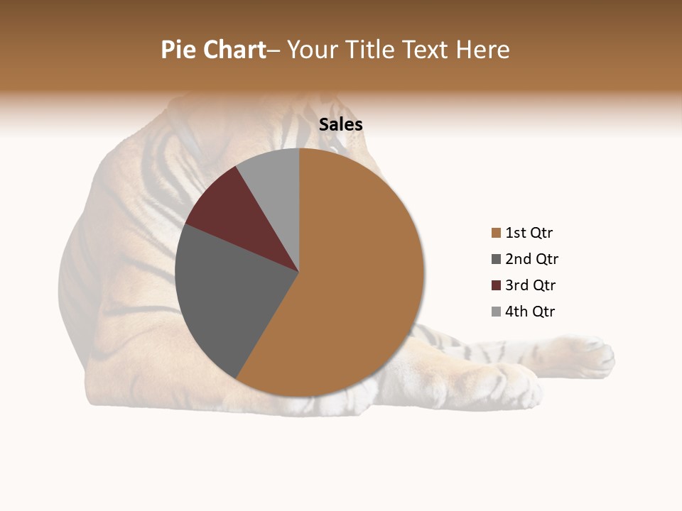 Color Siberian Wildlife PowerPoint Template