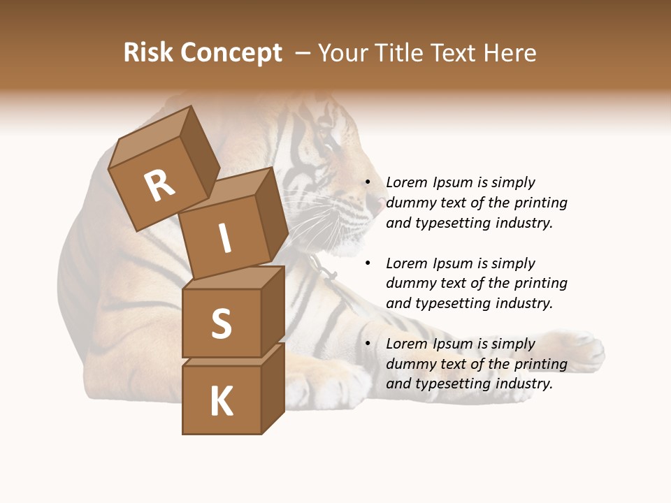 Color Siberian Wildlife PowerPoint Template