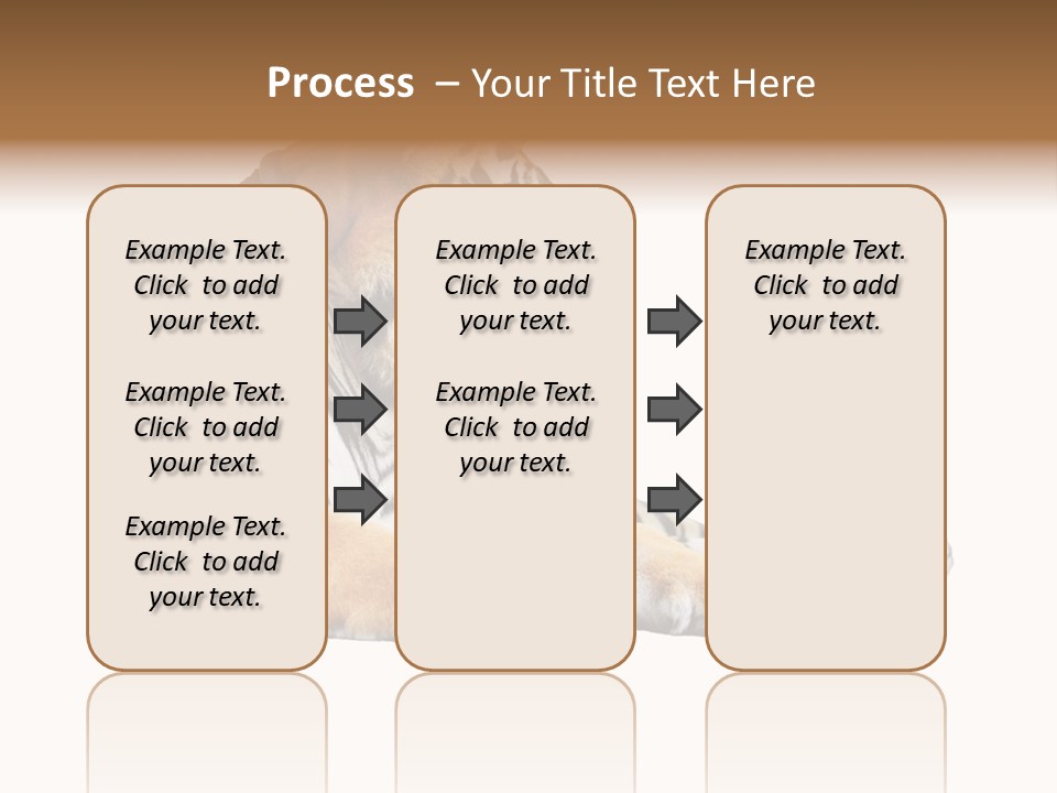 Color Siberian Wildlife PowerPoint Template