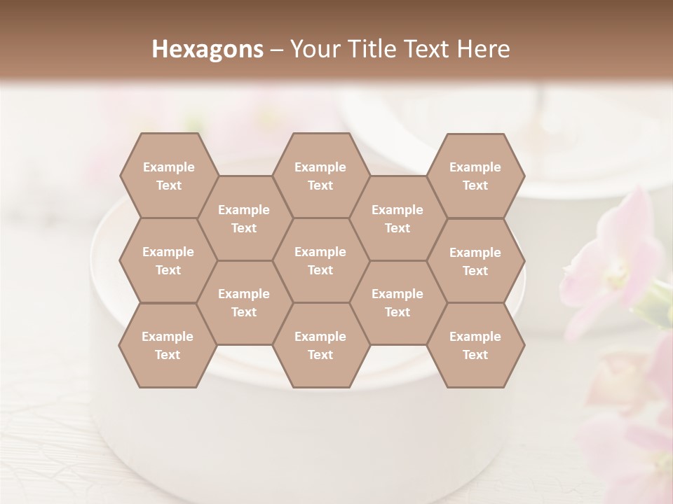 Flowers Candle Still Life PowerPoint Template