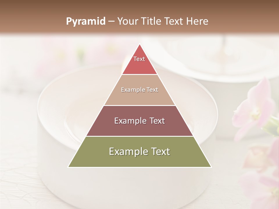 Flowers Candle Still Life PowerPoint Template