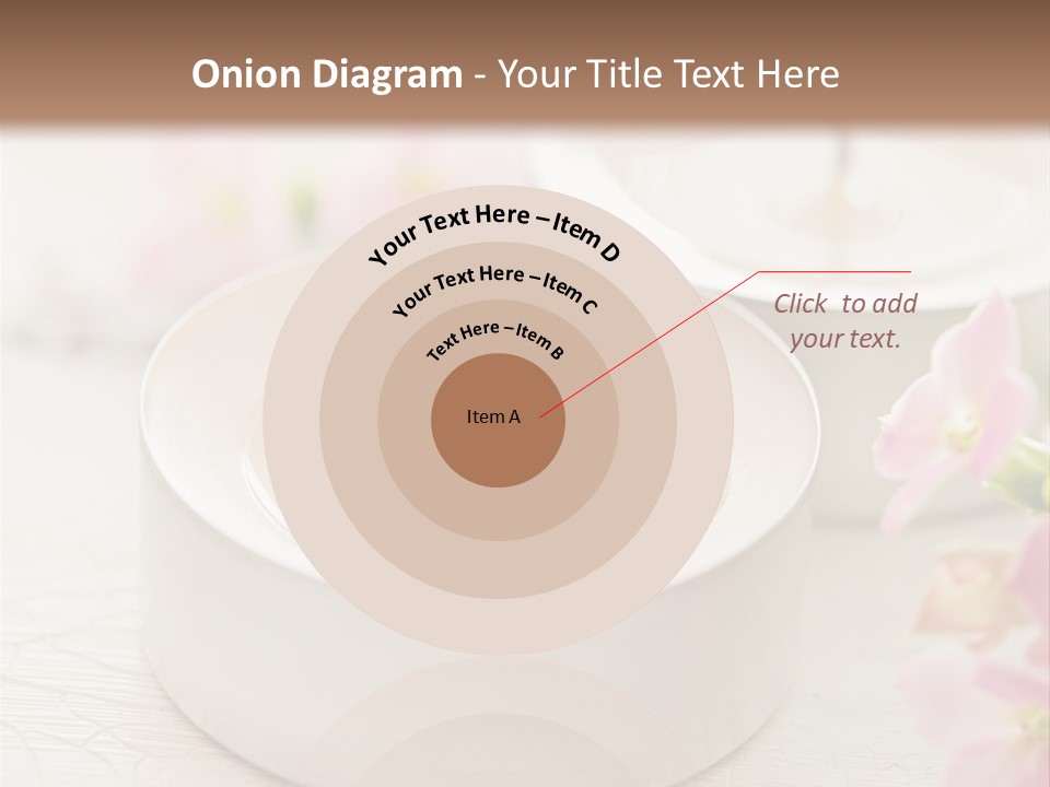 Flowers Candle Still Life PowerPoint Template