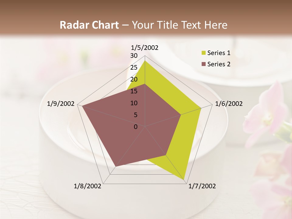 Flowers Candle Still Life PowerPoint Template
