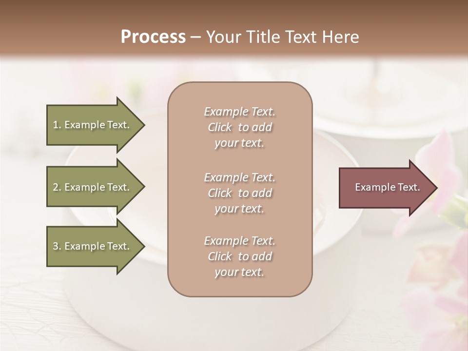 Flowers Candle Still Life PowerPoint Template