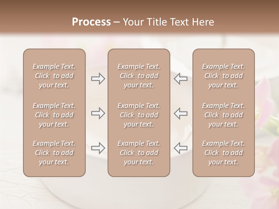 Flowers Candle Still Life PowerPoint Template