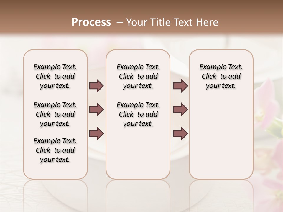 Flowers Candle Still Life PowerPoint Template