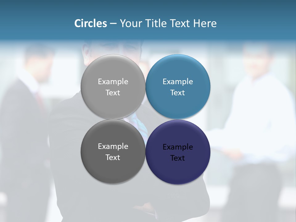 Handsome Corporate Group PowerPoint Template