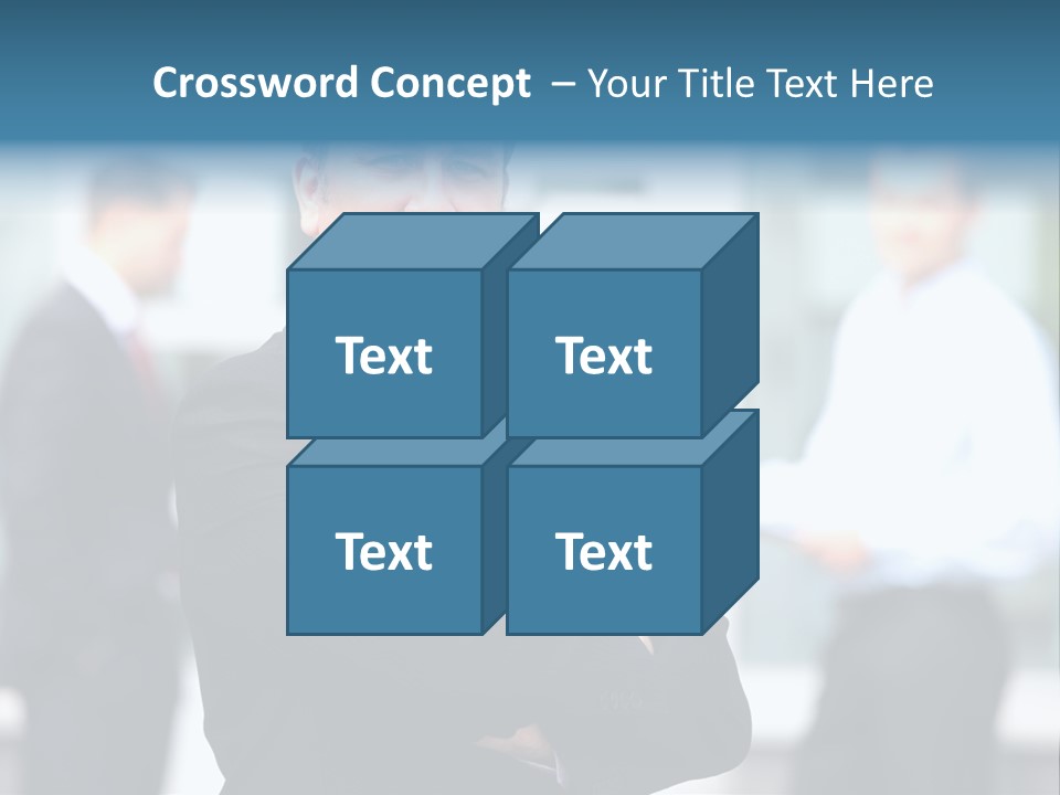 Handsome Corporate Group PowerPoint Template