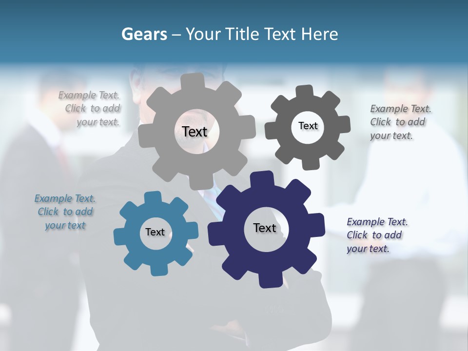 Handsome Corporate Group PowerPoint Template