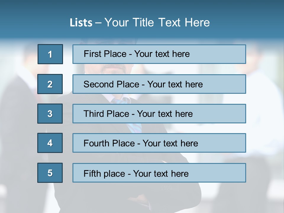 Handsome Corporate Group PowerPoint Template