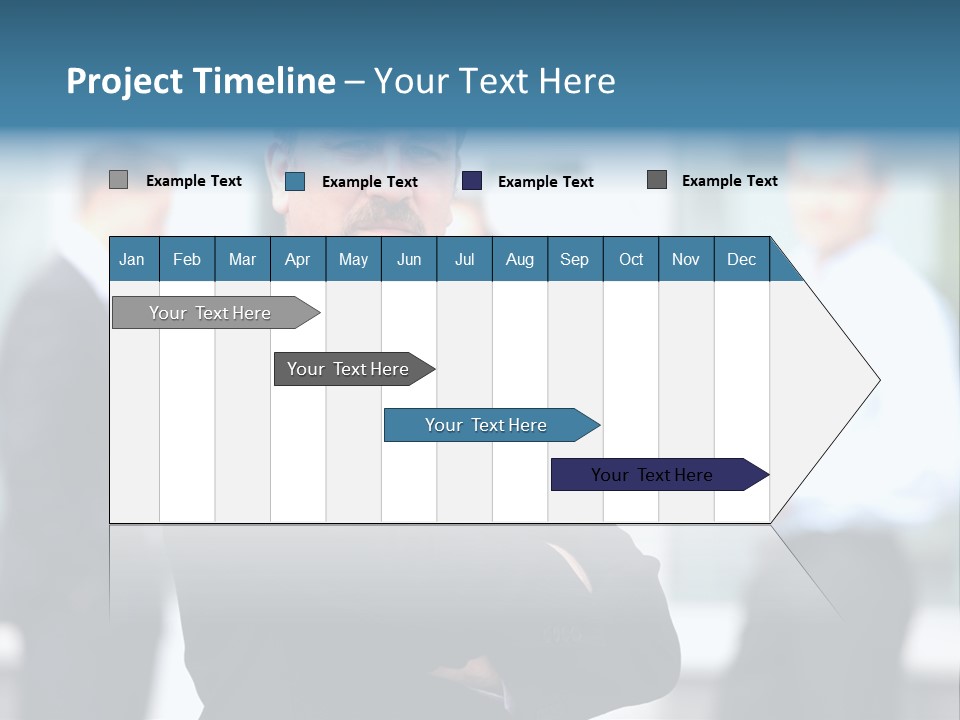 Handsome Corporate Group PowerPoint Template