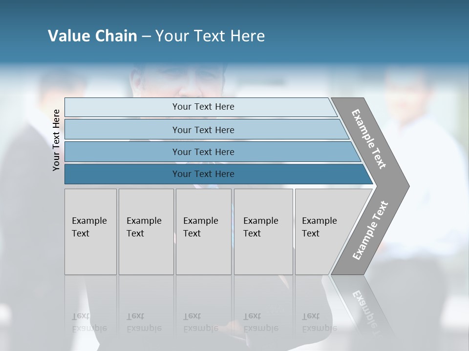 Handsome Corporate Group PowerPoint Template