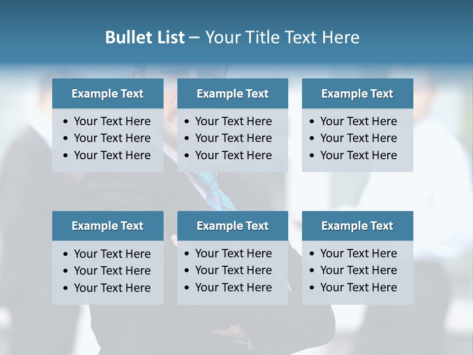 Handsome Corporate Group PowerPoint Template