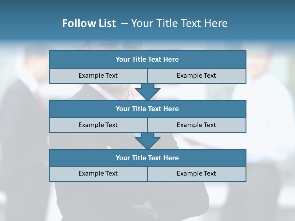 Handsome Corporate Group PowerPoint Template