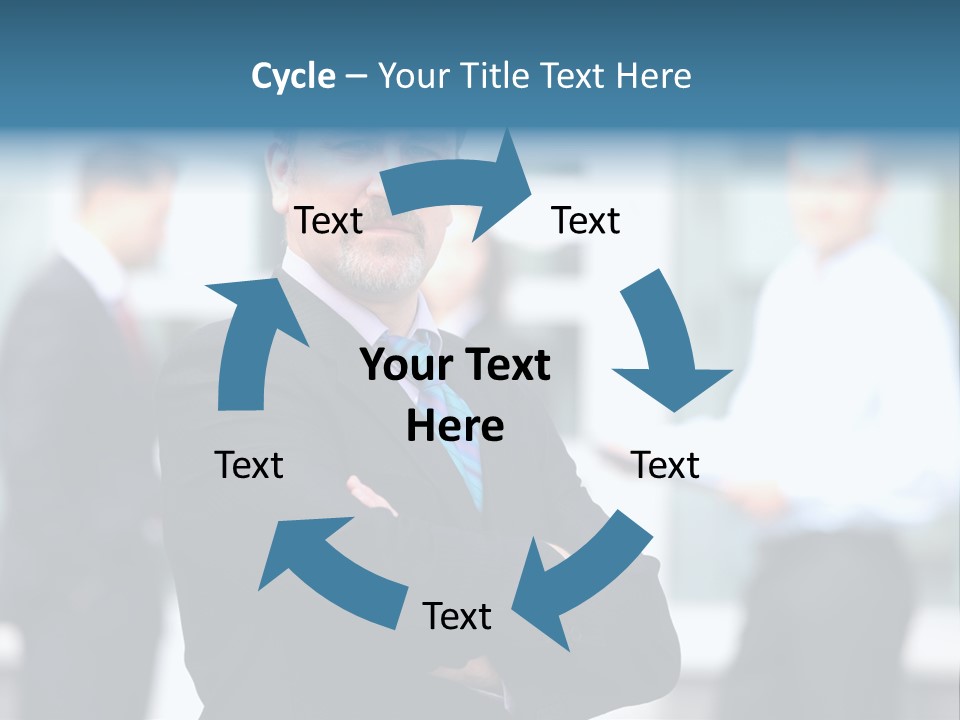 Handsome Corporate Group PowerPoint Template