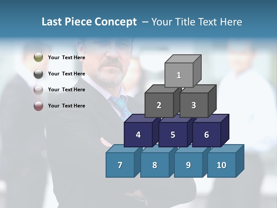 Handsome Corporate Group PowerPoint Template