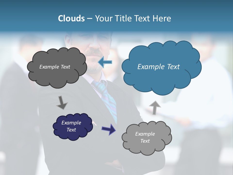 Handsome Corporate Group PowerPoint Template