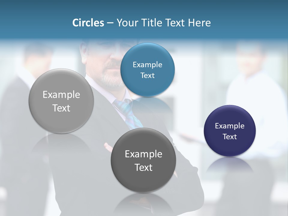 Handsome Corporate Group PowerPoint Template