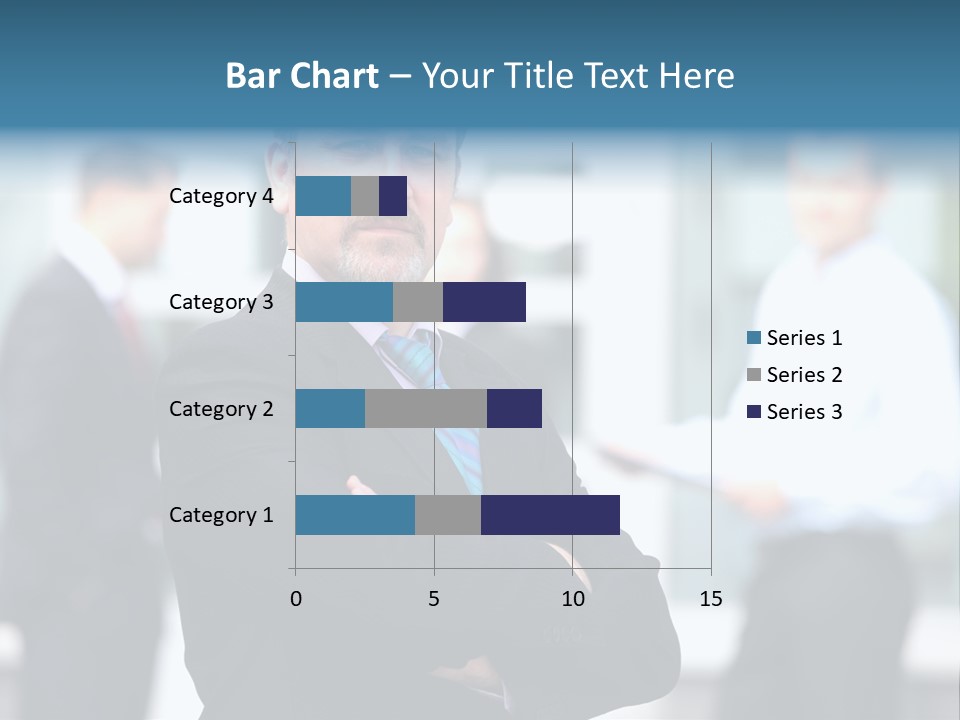 Handsome Corporate Group PowerPoint Template