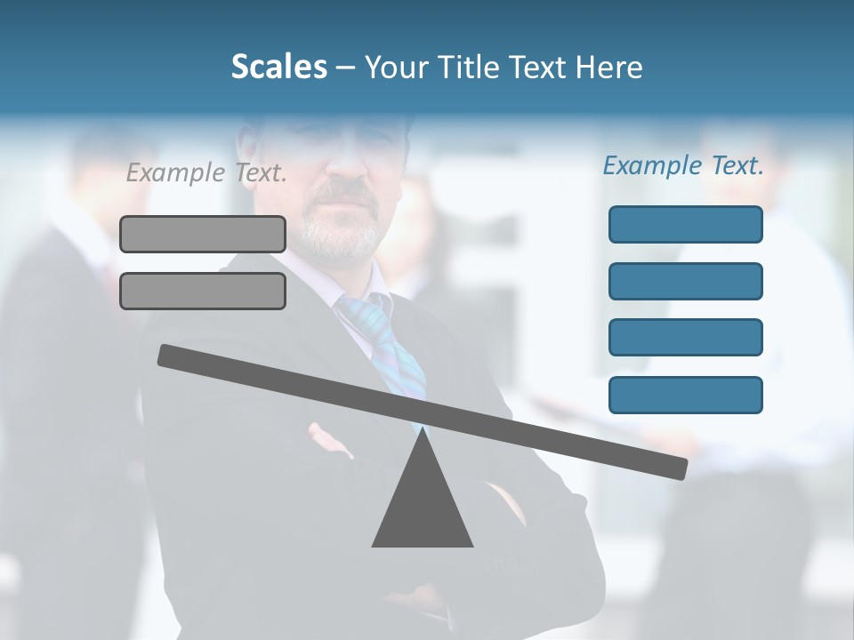 Handsome Corporate Group PowerPoint Template