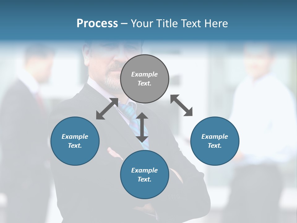 Handsome Corporate Group PowerPoint Template