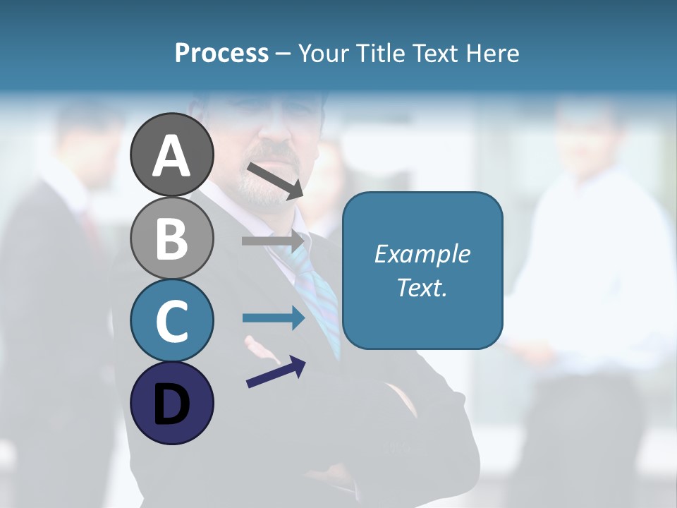 Handsome Corporate Group PowerPoint Template