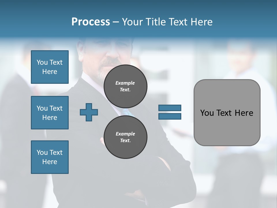 Handsome Corporate Group PowerPoint Template