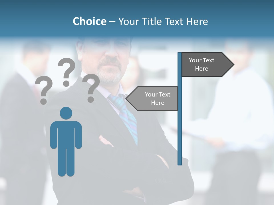 Handsome Corporate Group PowerPoint Template