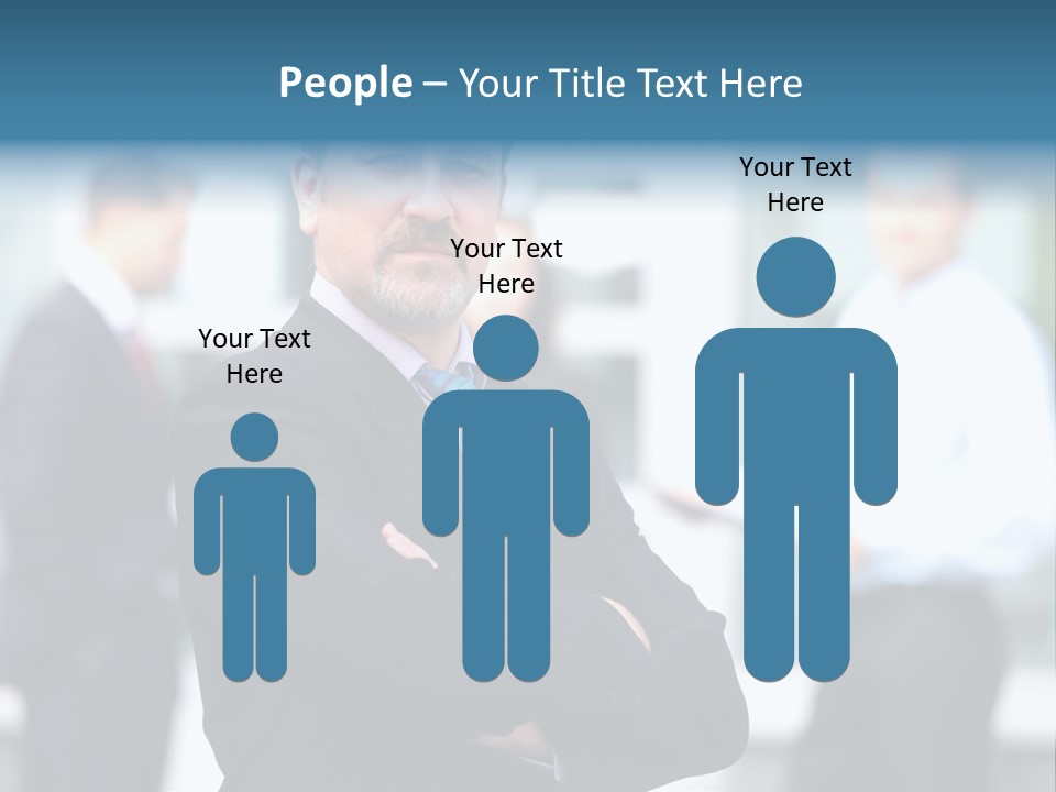 Handsome Corporate Group PowerPoint Template