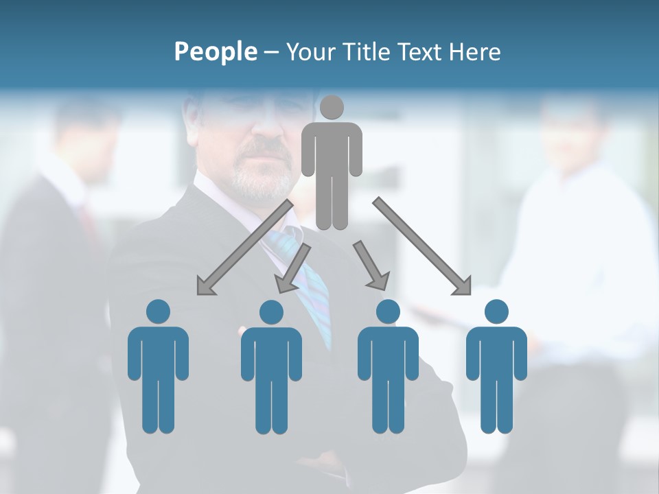 Handsome Corporate Group PowerPoint Template
