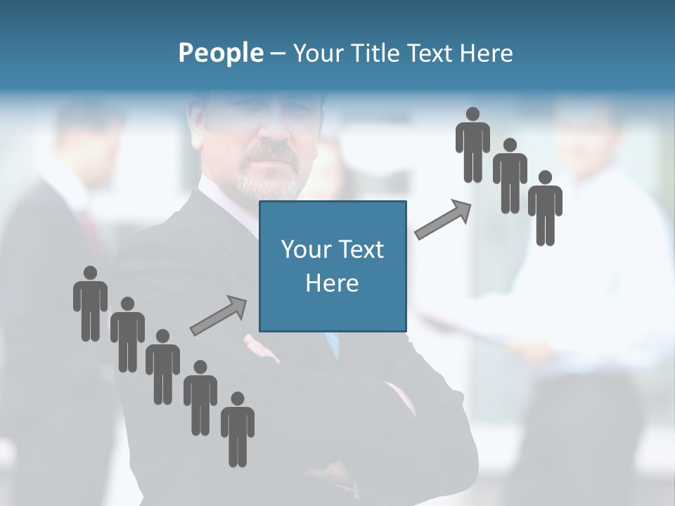 Handsome Corporate Group PowerPoint Template