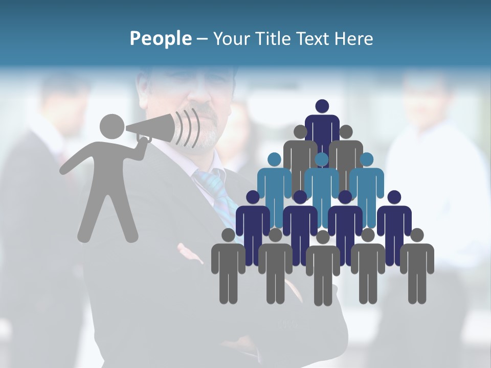 Handsome Corporate Group PowerPoint Template