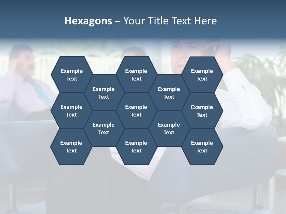 Adult Standing Corporate PowerPoint Template