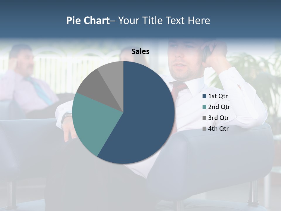 Adult Standing Corporate PowerPoint Template