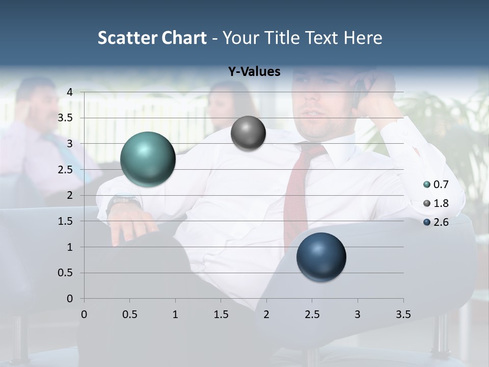 Adult Standing Corporate PowerPoint Template